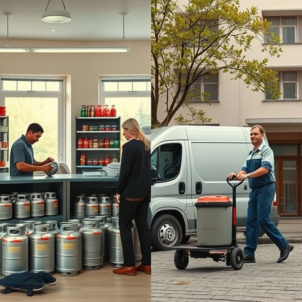 butle z gazem białołęka