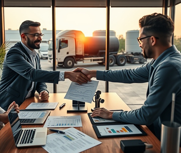 Jak wynegocjować cenę hurtową oleju napędowego dla małej firmy?