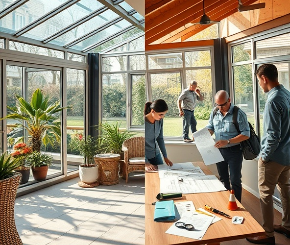 Czy zabudowa tarasu jako ogród zimowy wymaga pozwolenia na budowę?