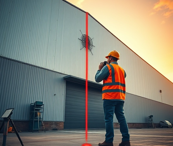 Czy dalmierz disto s910 nadaje się do pomiaru elewacji hal z ziemi?