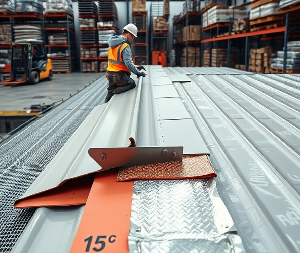 Którą folię dachową z hurtowni wybrać do blachy przy spadku 15°?