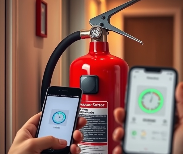 Czy warto kupić bezprzewodowy czujnik ciśnienia do gaśnicy domowej?