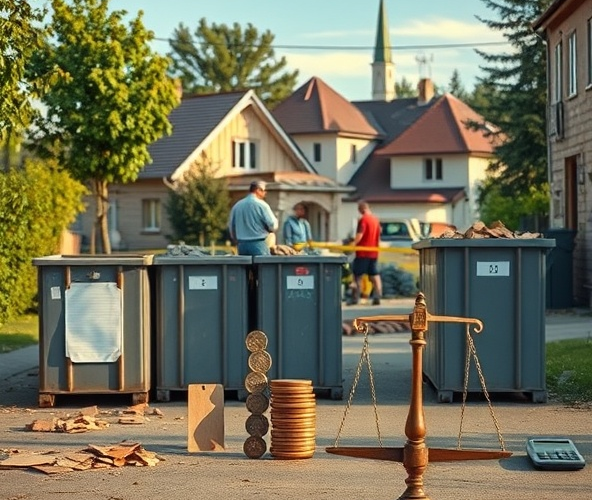 Jak wybrać odpowiedni kontener na gruz w Sulejówku, aby uniknąć przepłacania?