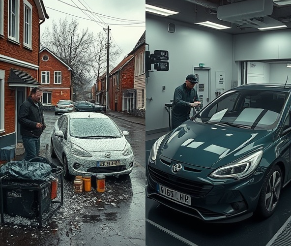 Czy tanie lakierowanie samochodu w Piasecznie po gradobiciu ma sens?