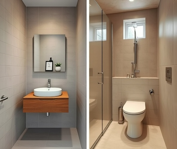 Czy mikrocement w Olsztynie opłaca się w małej łazience bez kucia?