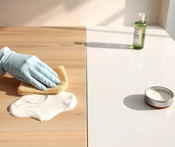 Które mleczko do czyszczenia kuchni nie rysuje blatu z laminatu?