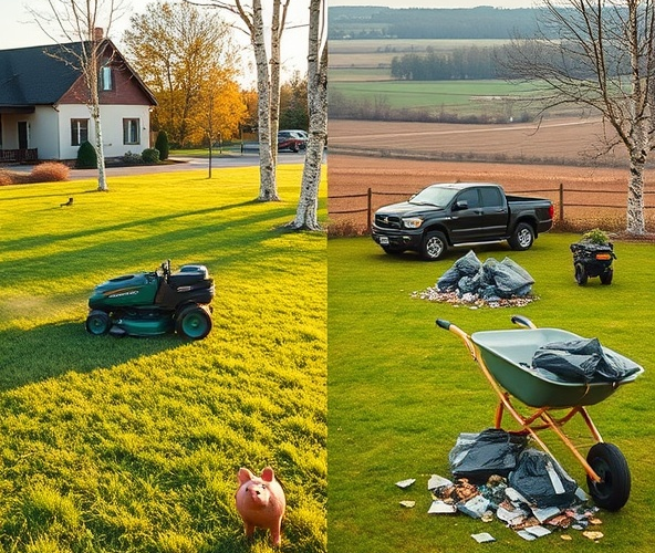 O ile mulczowanie mazowieckie obniży koszty wobec wywozu trawy?