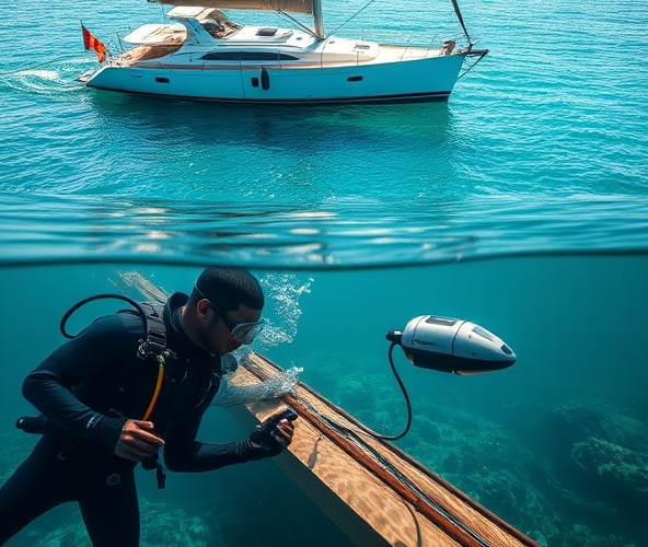 Właściciel jachtu: jak zlecić podwodne prace nurkowe (inspekcja) bez uszkodzeń?