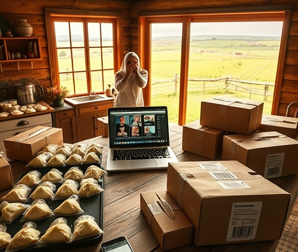 Jak zorganizować sprzedaż online producenta pierogów z Mazowieckiego?