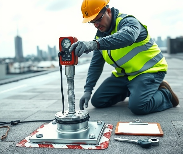 Jak ocenić trwałość punktu asekuracyjnego na dachu przed pracami?