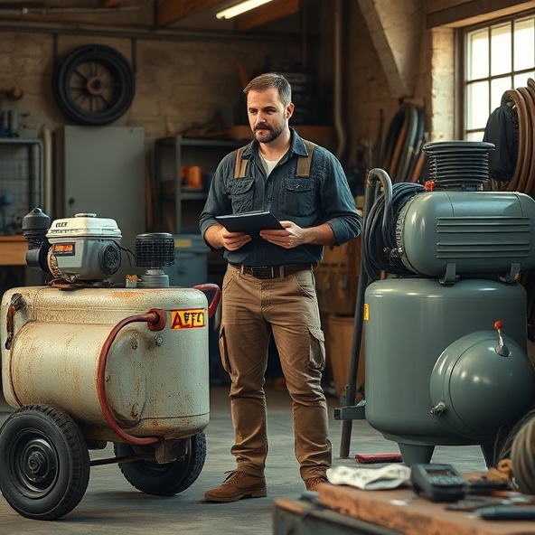 sprężarka spalinowa