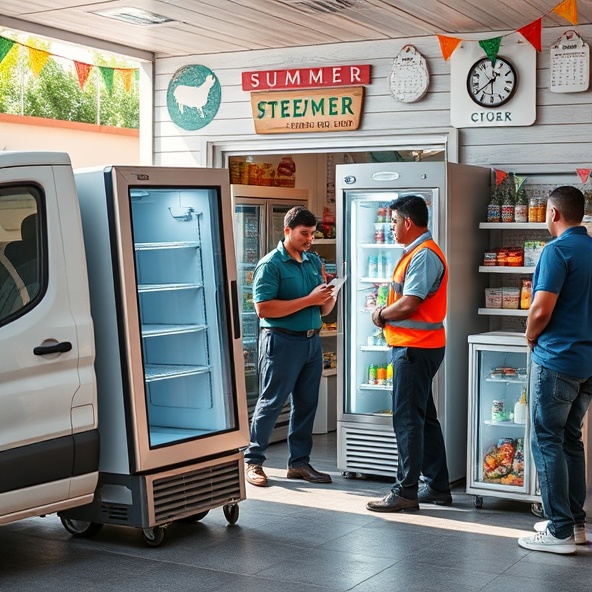 wypożyczalnia zamrażarek