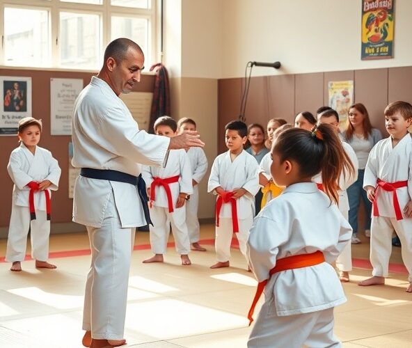 Jak wybrać karate dla dzieci na Tarchominie z doświadczonym trenerem?