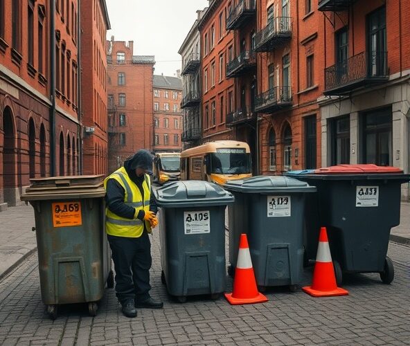 Jakie pozwolenia są potrzebne na kontener na śmieci w Łodzi?