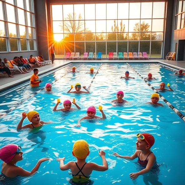 nauka pływania dla dzieci warszawa bielany