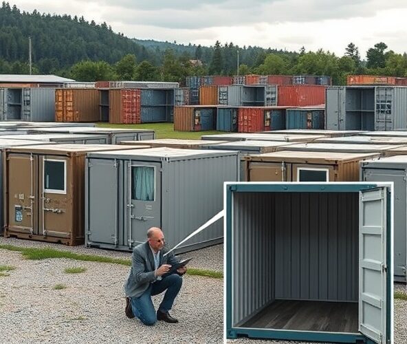 Jak ocenić użyty kontener biurowy u sprzedawcy w Zielonej Górze?