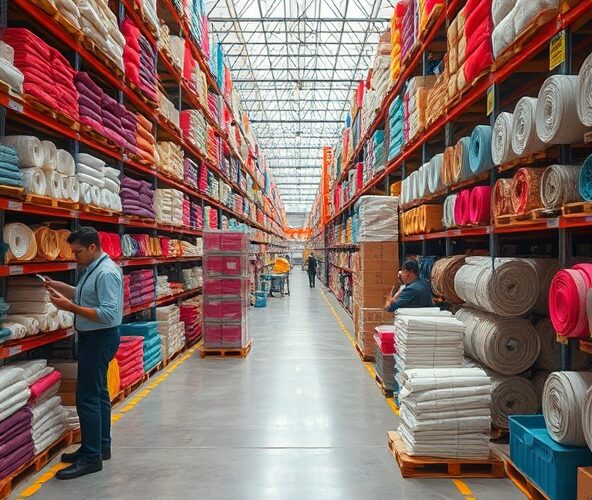 Jak ograniczyć braki tkanin bluzkowych w hurtowni?