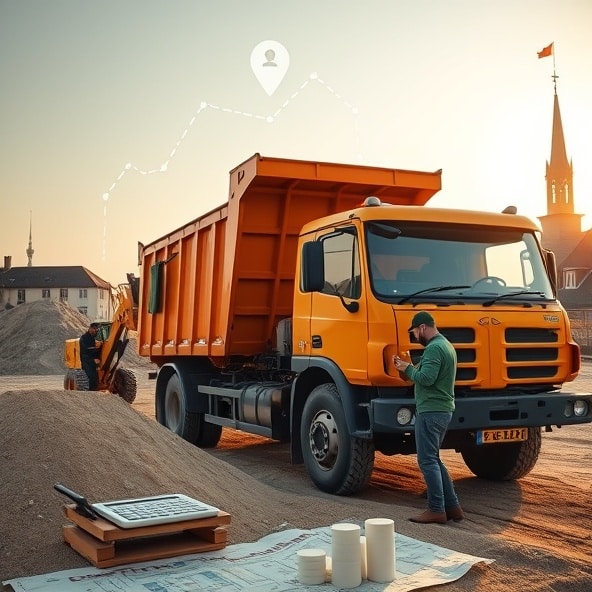 transport piasku kałuszyn