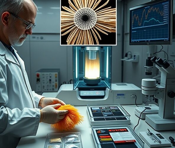 Jakie badania przy odbiorze włókien aramidowych są konieczne?