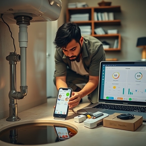 wykrywanie wycieków wody