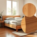 łóżko dębowe 160x200