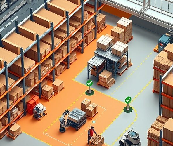 Jak aranżacje przestrzeni logistycznych zmniejszają błędy kompletacji?