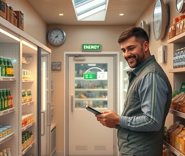 Jaką chłodnię przemysłową wybrać do małego sklepu by obniżyć rachunki?