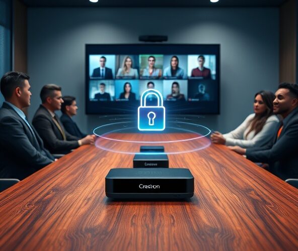 Czy Crestron Flex w Teams gwarantuje prywatność transkrypcji?