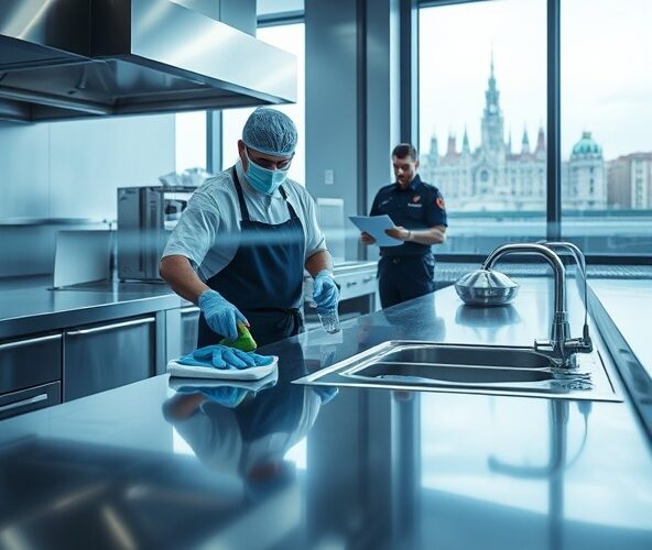 Czy w Warszawie zlecić czyszczenie stali nierdzewnej przed Sanepidem?