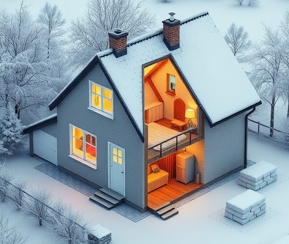 Czy ocieplenie domku 60m2 wełną 20cm opłaca się przy ogrzewaniu gazem?