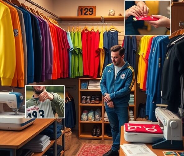 Jak tanio wprowadzić personalizację dresów piłkarskich w małym sklepie?