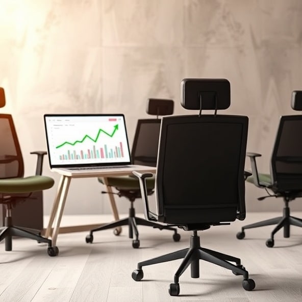 ergonomiczne krzesła używane