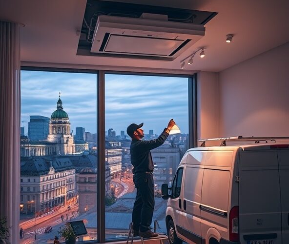 Kogo wybrać do klimatyzacji kanałowej w Warszawie z serwisem 24/7?