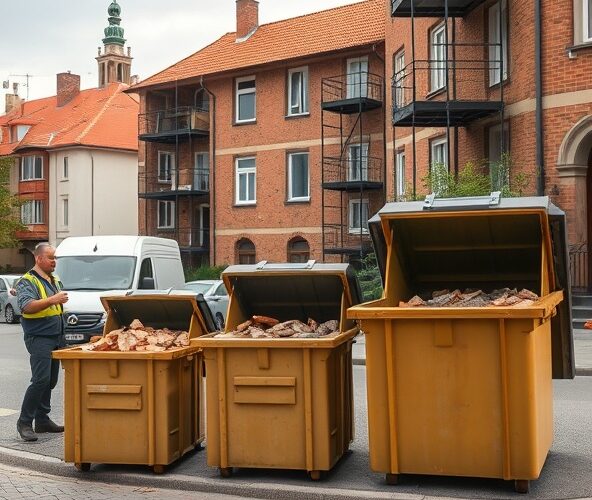 Jaki rozmiar kontenera na gruz w Zgierzu na remont mieszkania?
