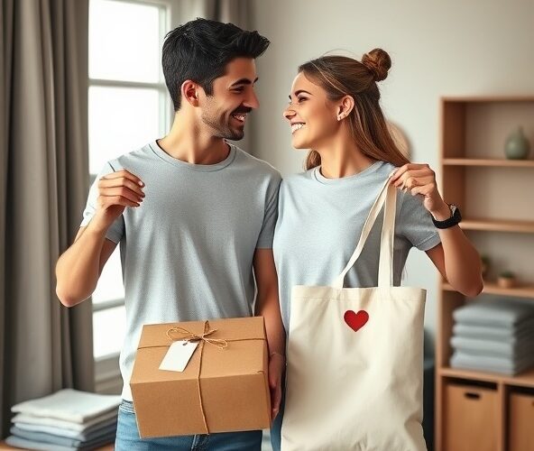 Czy darmowe opakowanie zwiększy sprzedaż koszulek dla par?