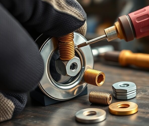 Jak bezpiecznie zamocować magnes neodymowy pierścieniowy z gwintem M6?