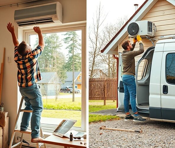 Czy w Dziekanowie Leśnym opłaca się samodzielny montaż klimatyzacji?