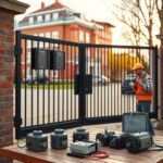 napędy do bram skrzydłowych łódź