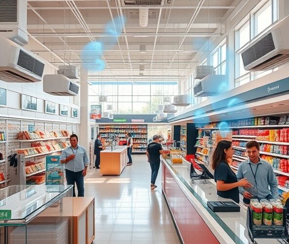 Czy oczyszczanie powietrza HEPA w sklepie 300 m2 obniży absencję?