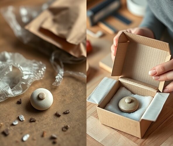 Jak opakowania eko 10×10×5 cm dla twórców zmniejszają uszkodzenia?