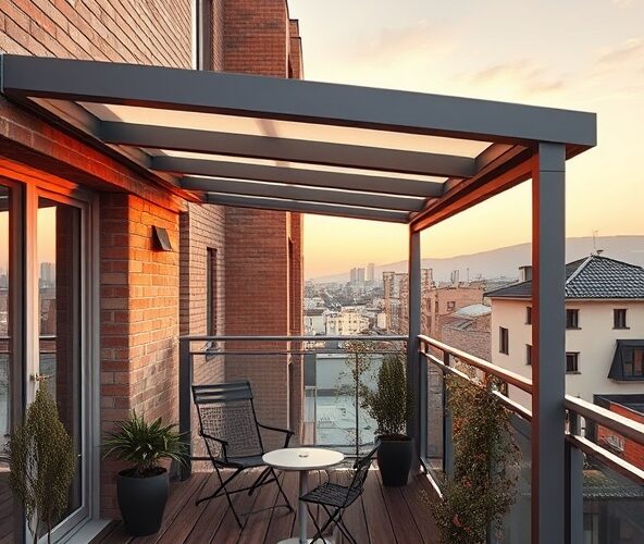 Pergole w Katowicach na mały taras: jak wybrać, by nie przepłacić?