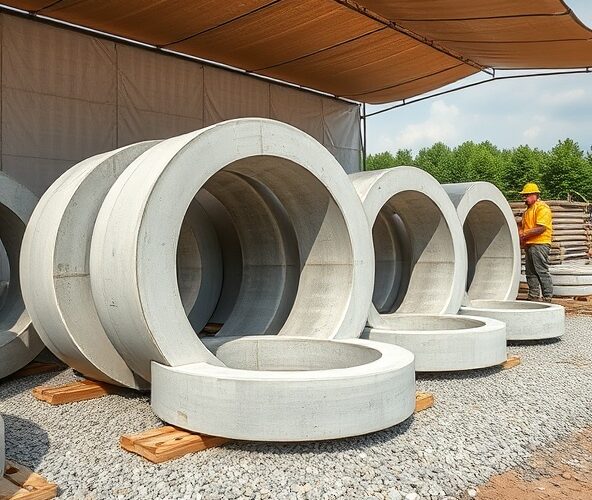 Jak przechowywać pierścień betonowy, by zwiększyć trwałość?