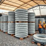 pierścień betonowy