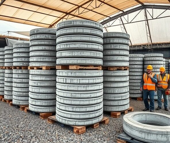 Jak przechowywać pierścień betonowy, by zwiększyć trwałość?