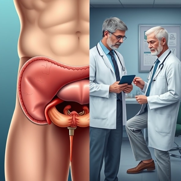 powiększony gruczoł krokowy