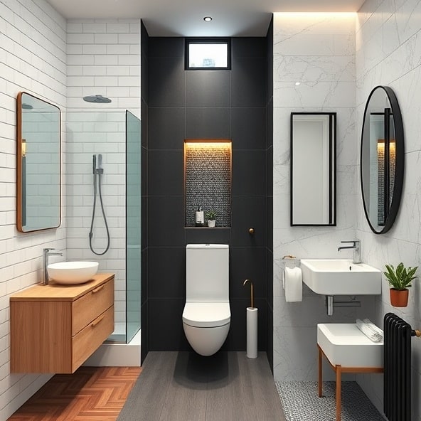 projekty łazienek warszawa