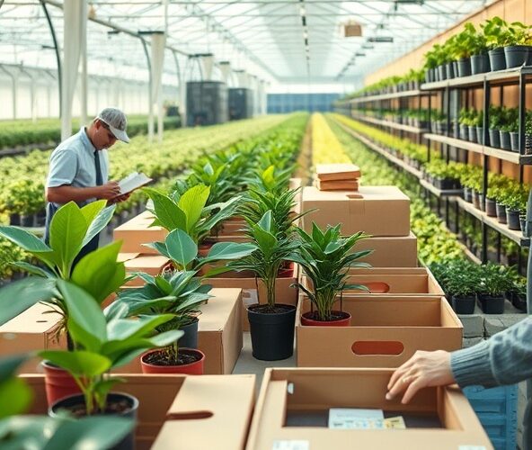 Jak zmniejszyć reklamacje przy wysyłce roślin ozdobnych ze szkółki?