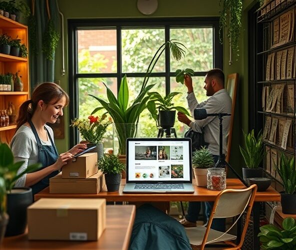 Jak małe sklepy ogrodnicze zwiększą sprzedaż online bez reklam?