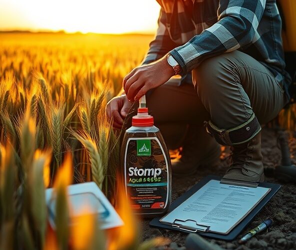 Czy Stomp Aqua 455 CS jest dopuszczony do stosowania w pszenicy?