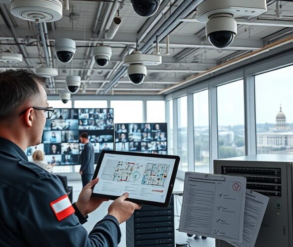 Jakie wymagania prawne mają systemy cctv w zakładzie w Warszawie?